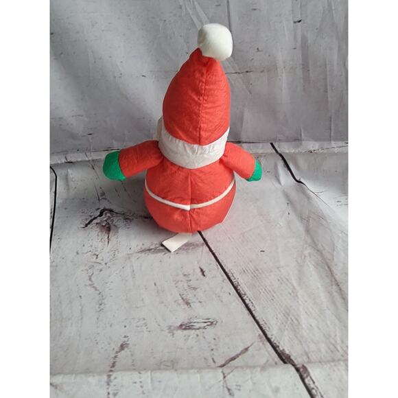 Vintage Sears Soft Dreams Nylon Santa Claus 7 In Stuffed Toy Plush Christmas Toy - Picture 4 of 8